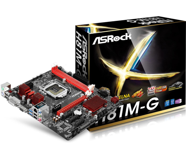 ASRock H81M-G (H81 PCI-E DDR3) - 224728 - zdjęcie